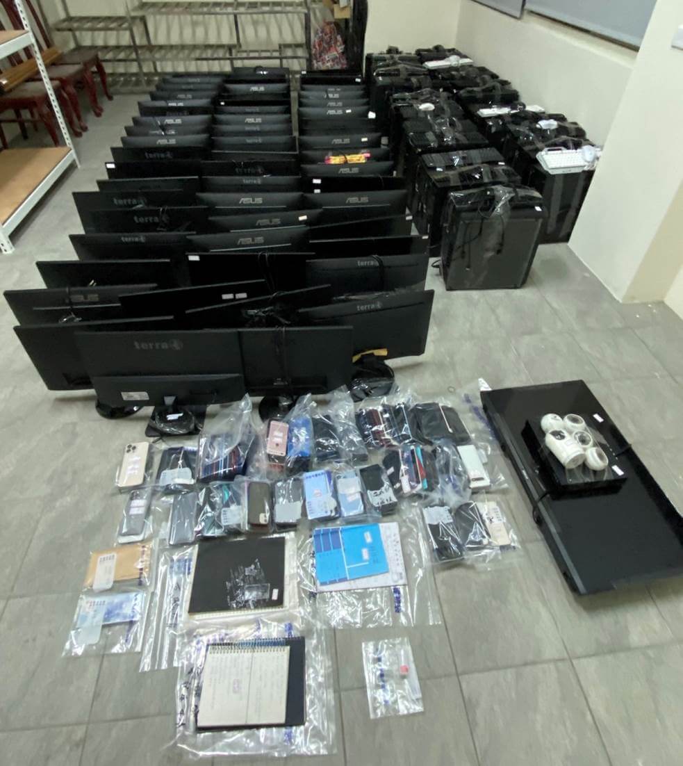 金警破獲假博奕詐欺網站犯罪集團. 查獲流動賭資2億元以上