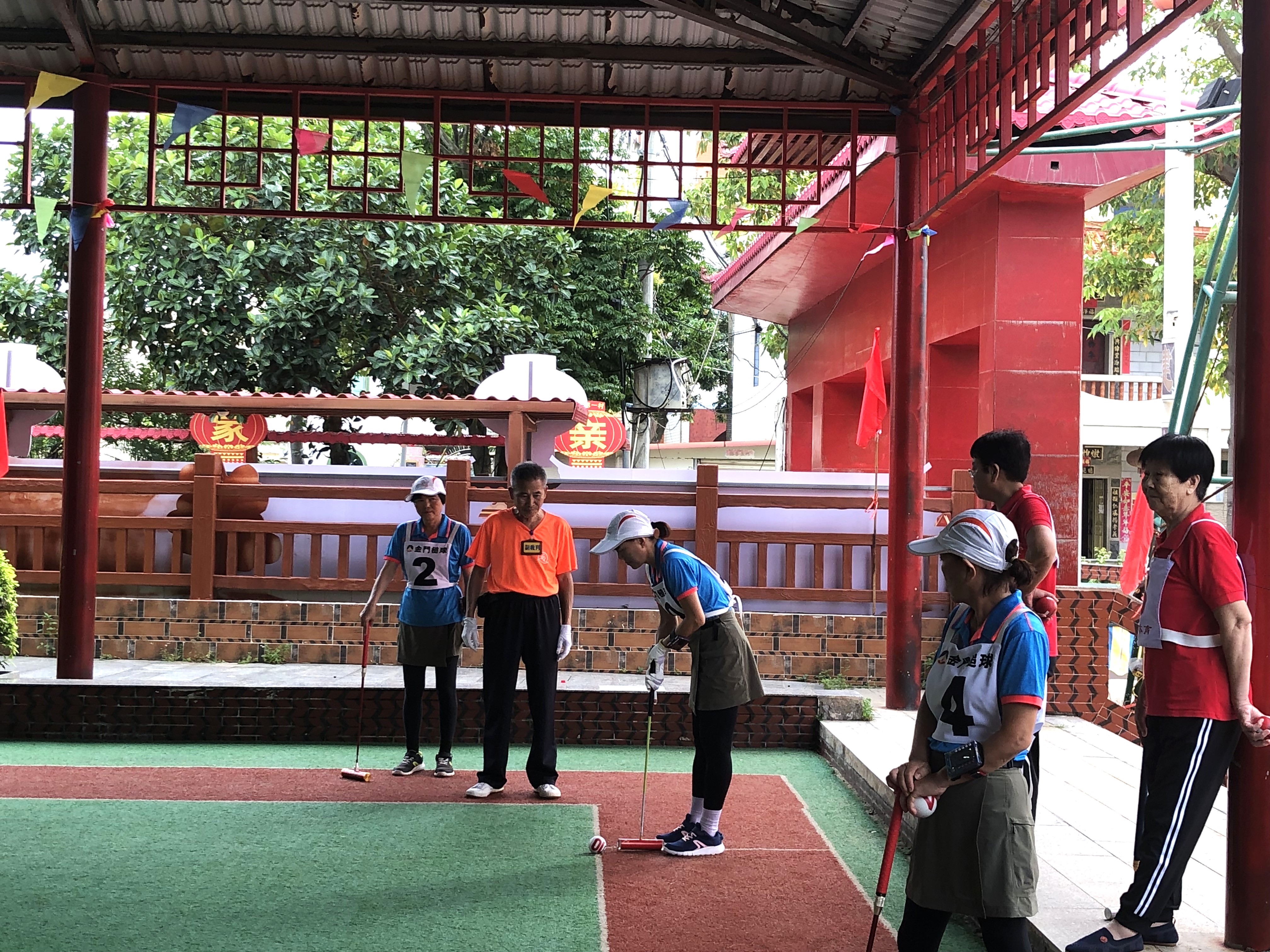 金大榮獲「海峽杯」兩岸門球邀請賽冠軍 凱旋歸來