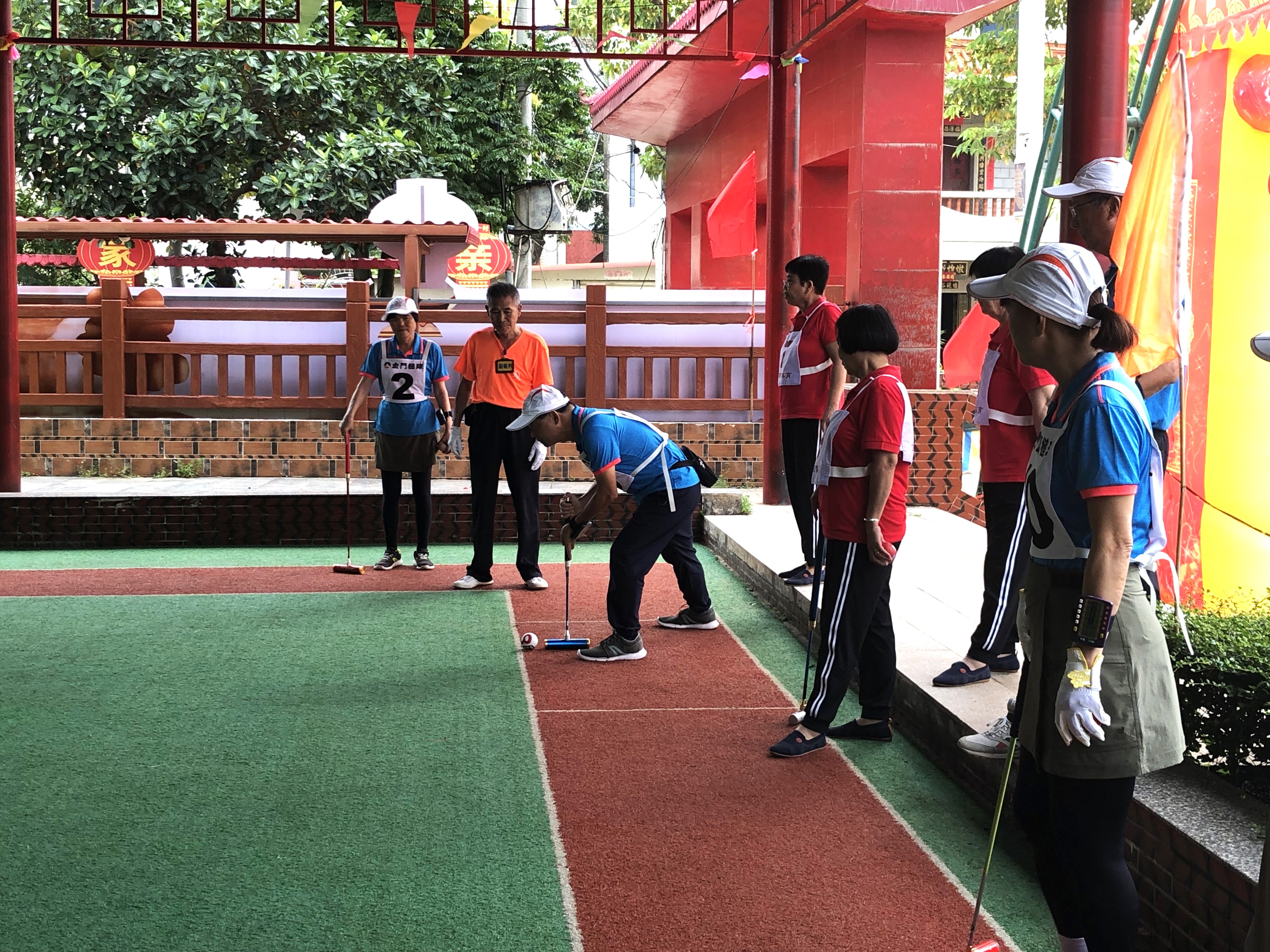 金大榮獲「海峽杯」兩岸門球邀請賽冠軍 凱旋歸來