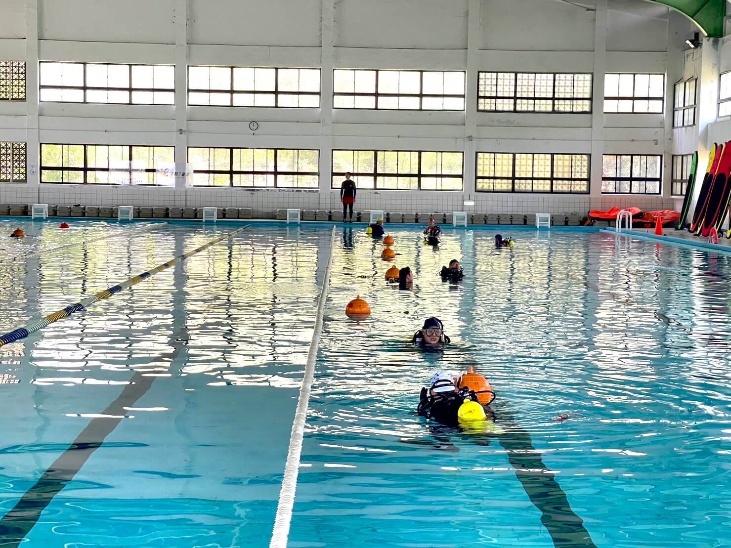 強化水域救生戰力 金門消防局辦理潛水訓練