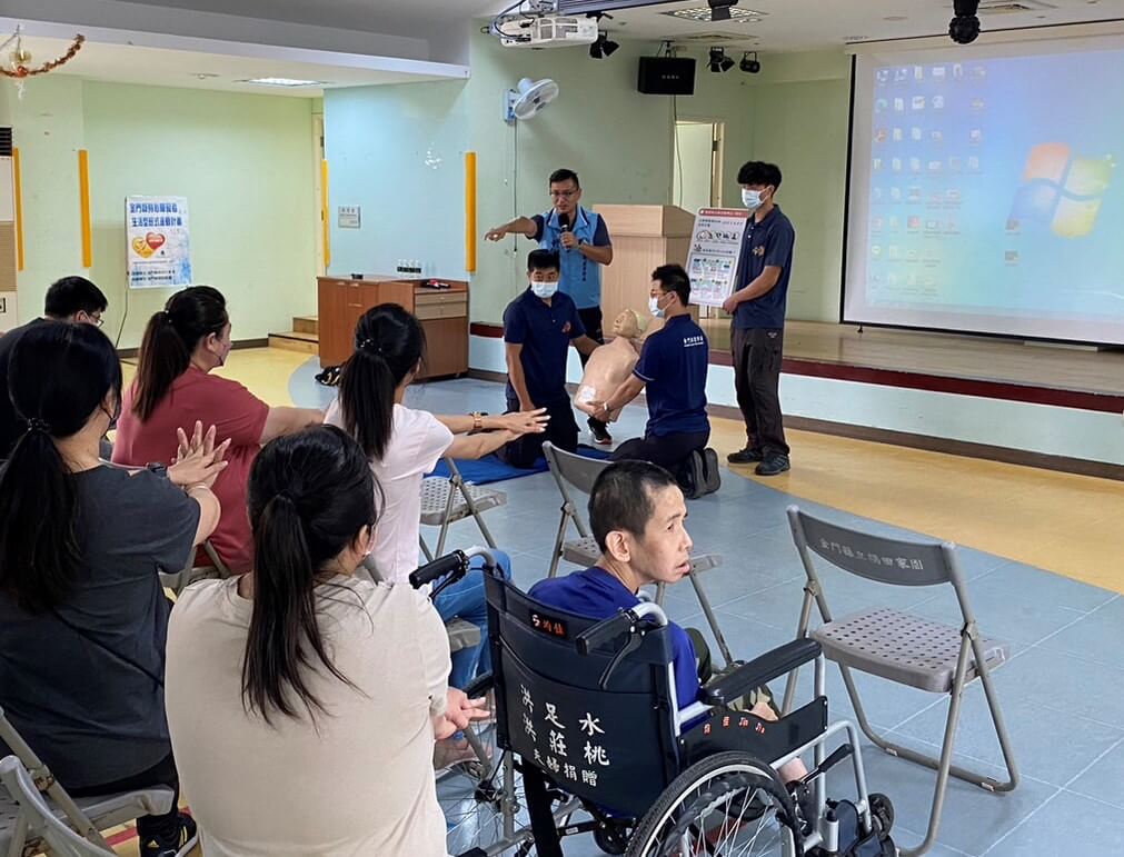 30歲金門男OHCA  消防CPR成功挽回