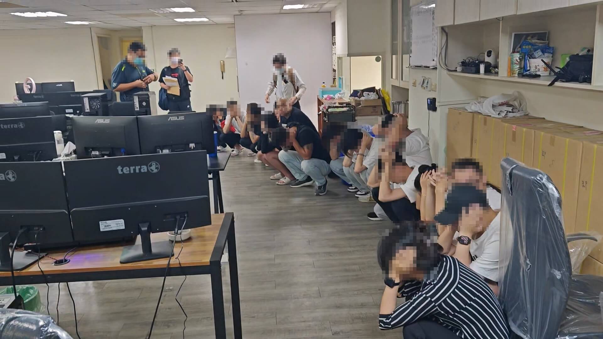 金警破獲假博奕詐欺網站犯罪集團. 查獲流動賭資2億元以上