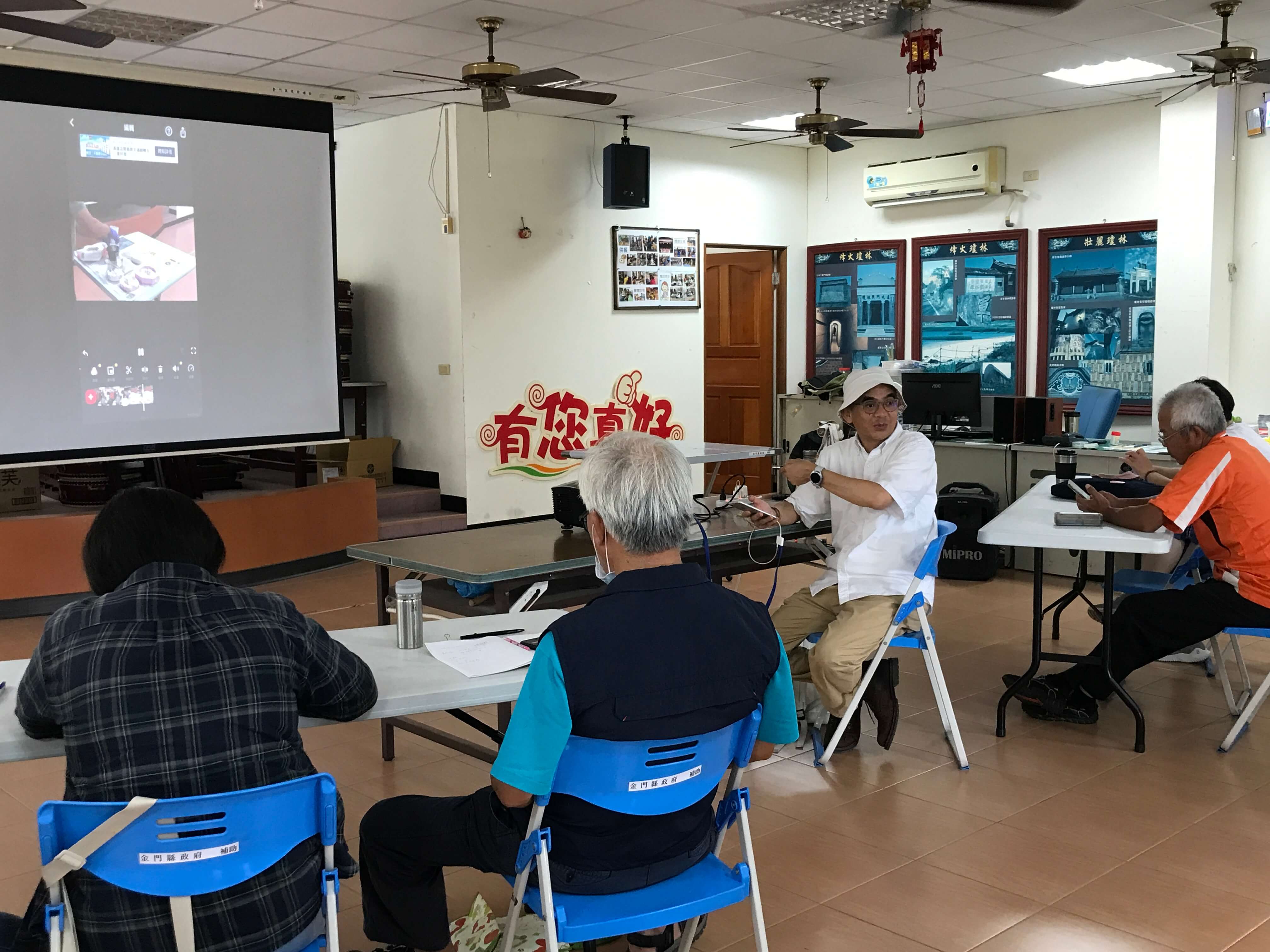 金門縣野鳥學會幫水獺社區巡守隊增能練功  開辦「水獺小電影」製作班