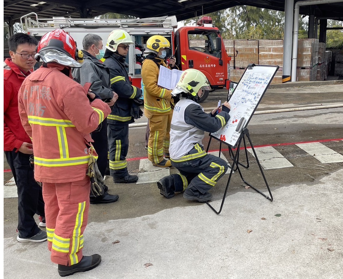 金酒火警?金寧消防辦理金酒防災演練