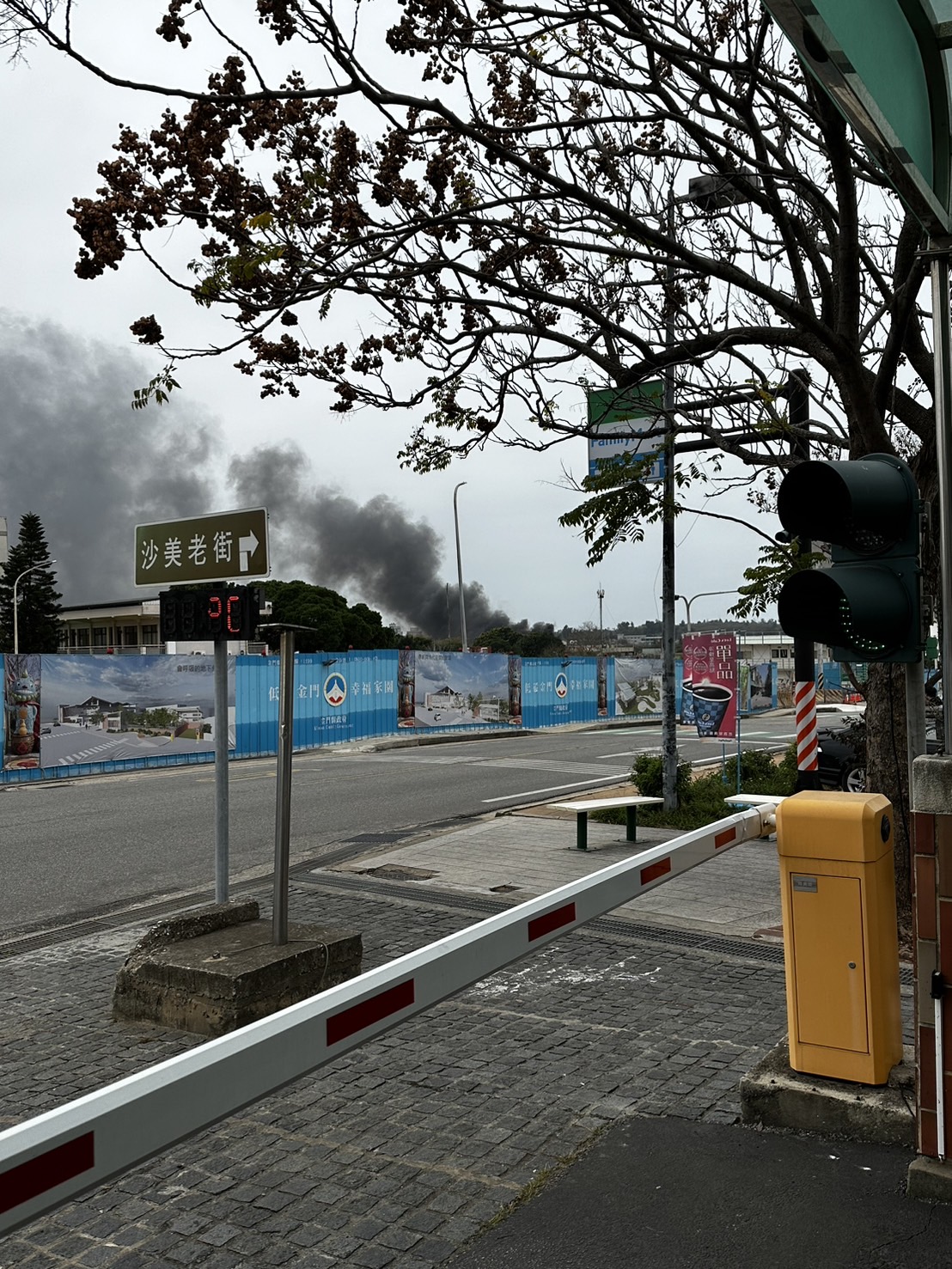 金門男整地引火警古董機車30多台付之一炬