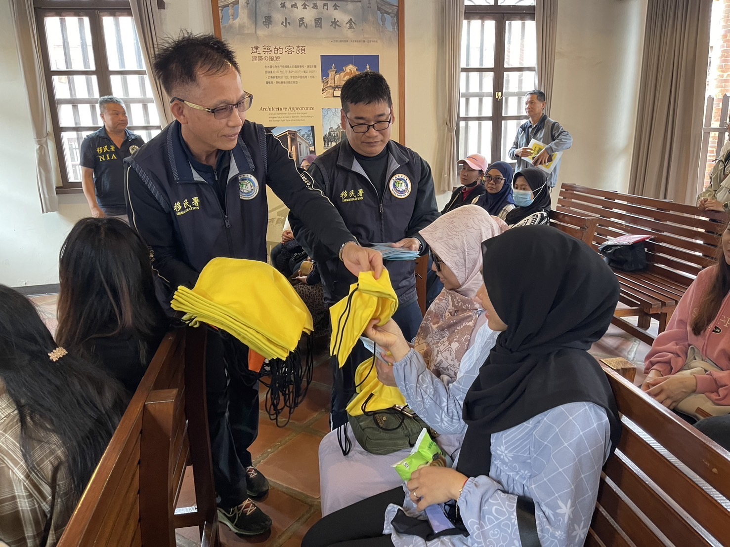 移民署邀金門移工「體驗戰地文化 慶開齋」