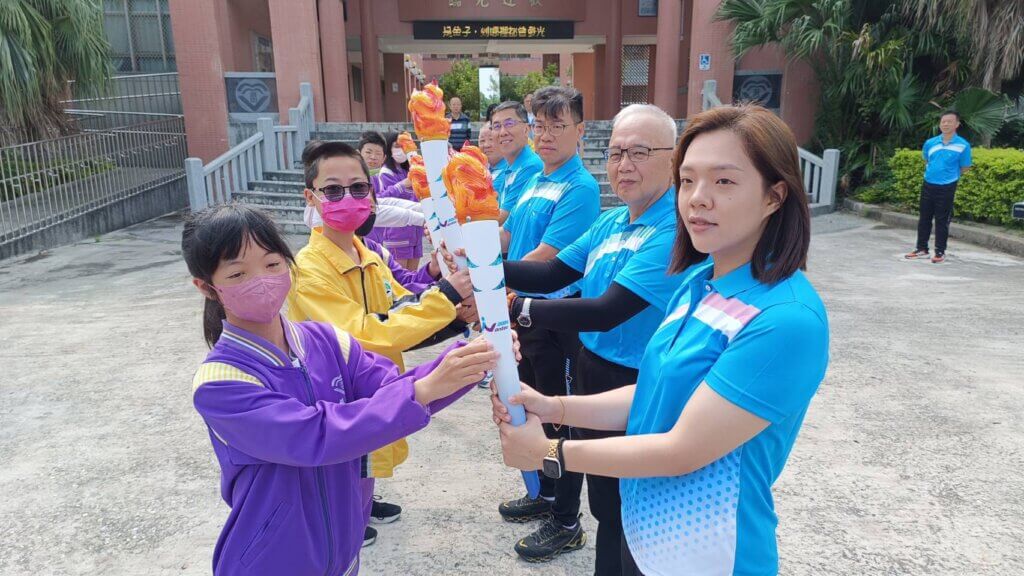 全國首站 全國身心障礙國民運動會聖火到金門