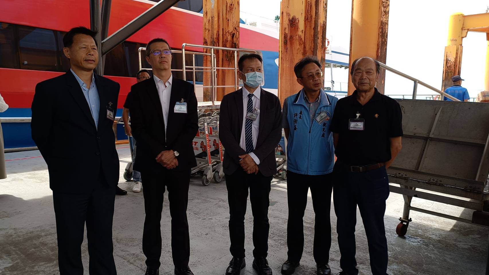 重啟談判!陸方代表與家屬搭船抵金 金湖飯店協商