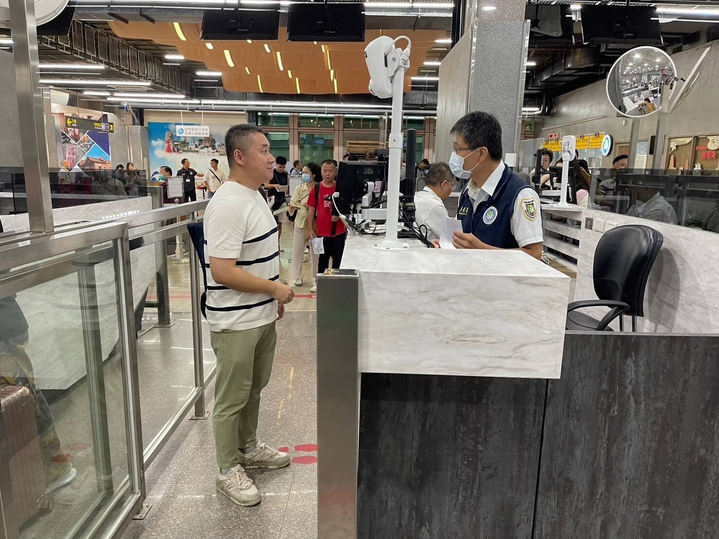 廈門自由行26位旅客 25日蒞臨金門旅遊