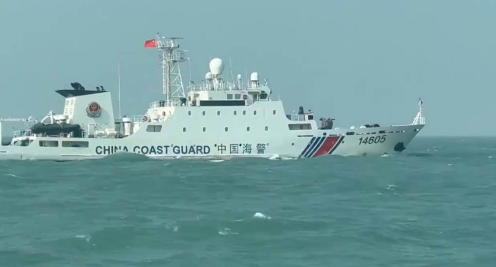 年節將近中國海警再度侵擾  金門海巡堅守崗位守護藍色國土