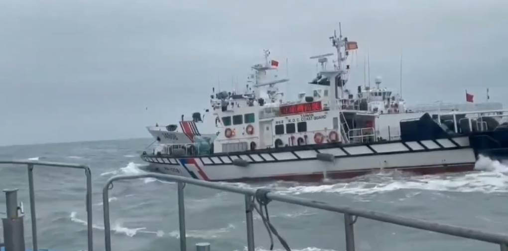 中國海警再擾金門 海巡艇先部署驅離