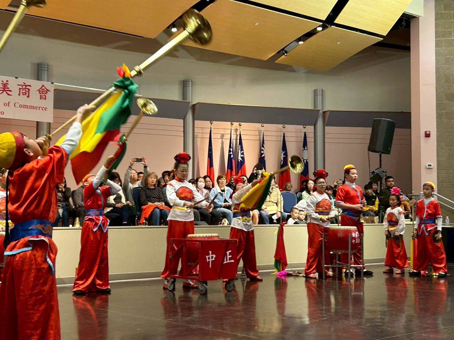 金門中正國小鼓吹陣 前往芝加哥展演獲肯定