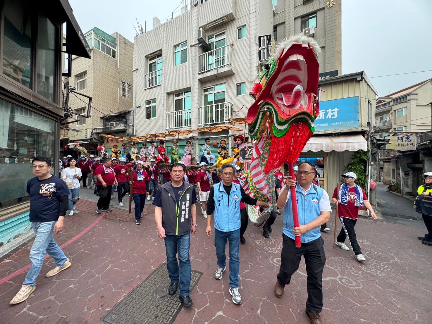 睽違5年親子蜈蚣座 2025金門迎城隍熱鬧登場　