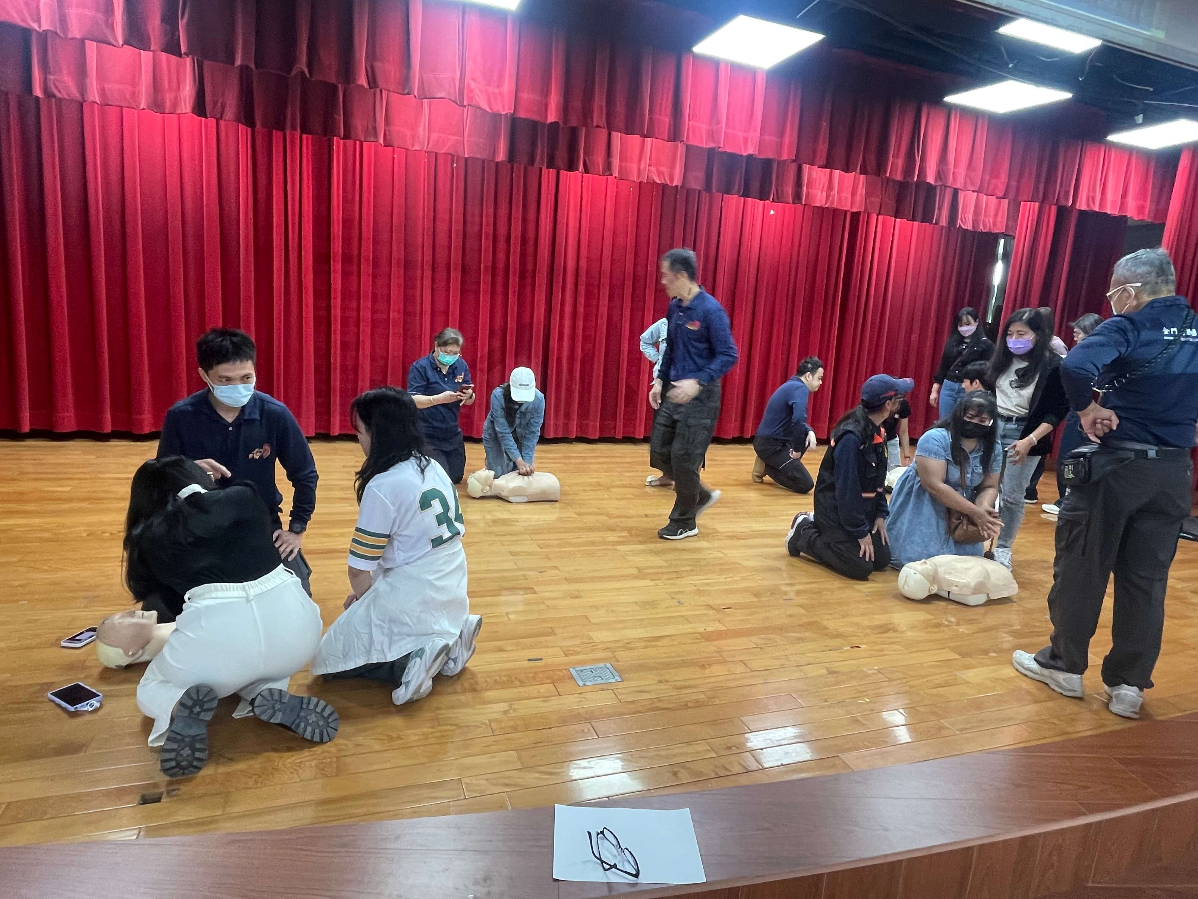 移民署攜手金門縣消防局及衛生局歡慶開齋節