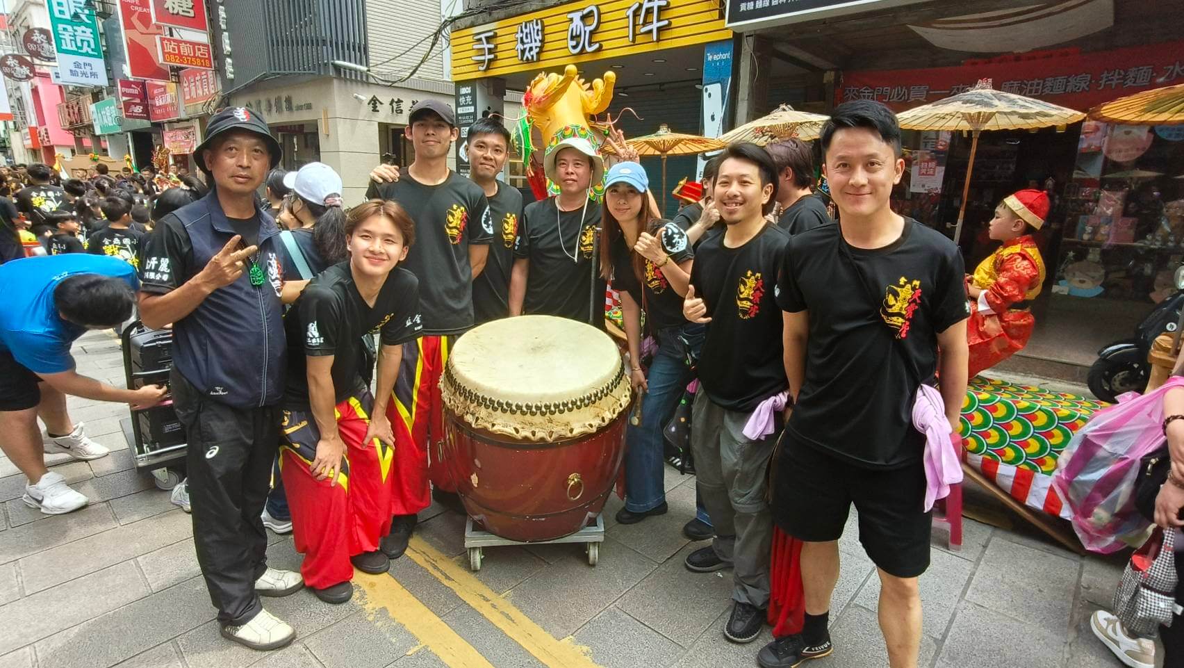 恭祝浯島邑主城隍爺遷治週年紀念  金門天震堂600人慶賀團遶街