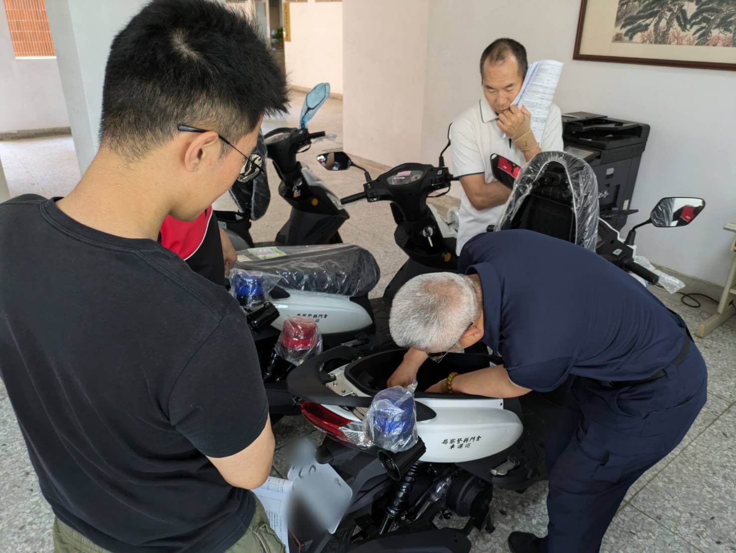 裝備再升級 —金警新購22部警用機車 投入治安維護