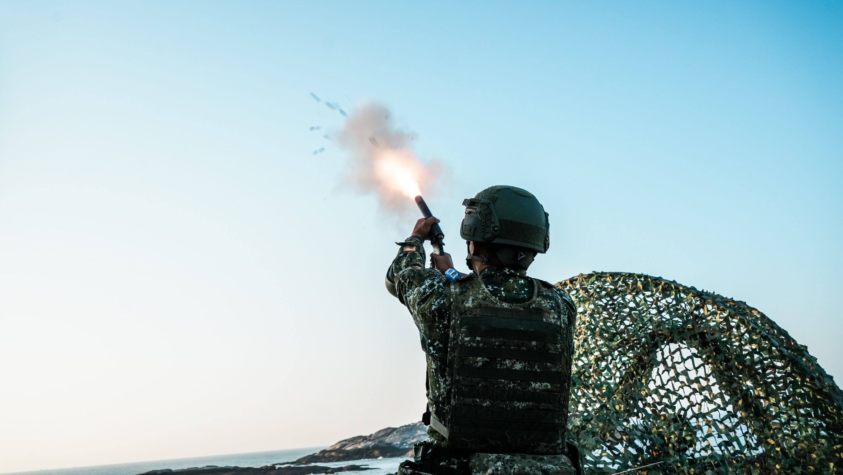 金門灘岸聯合火力「太武操演」震撼登場