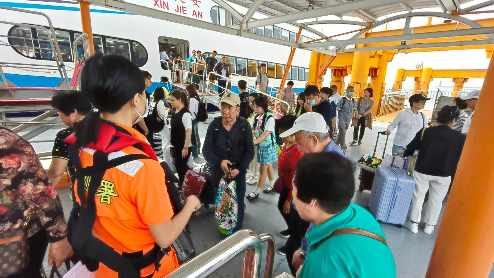 大陸五一長假 金門小三通人次 續創新高