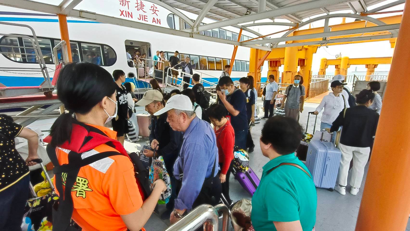 大陸五一長假 金門小三通人次 續創新高