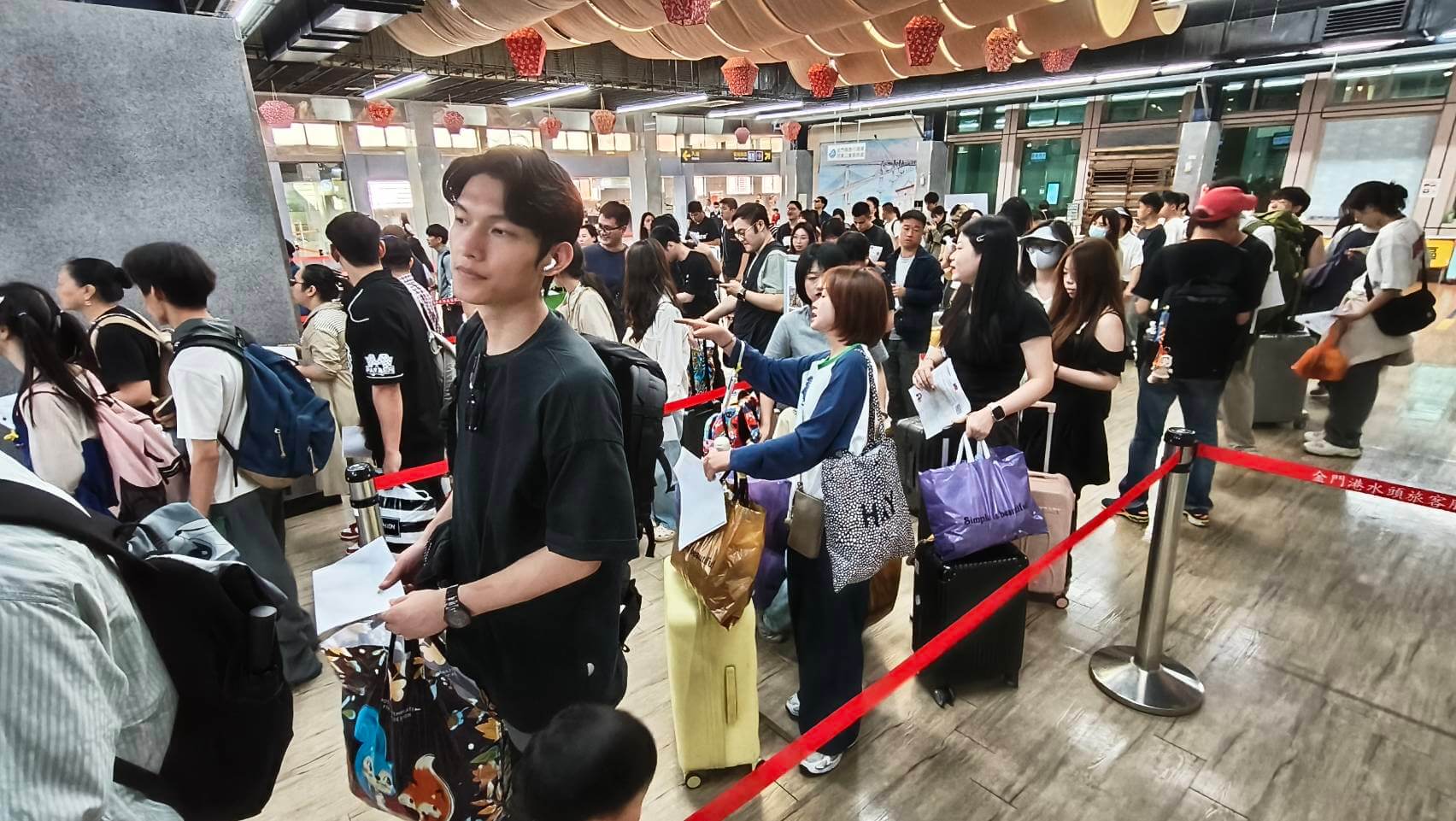 大陸五一長假 金門小三通人次 續創新高