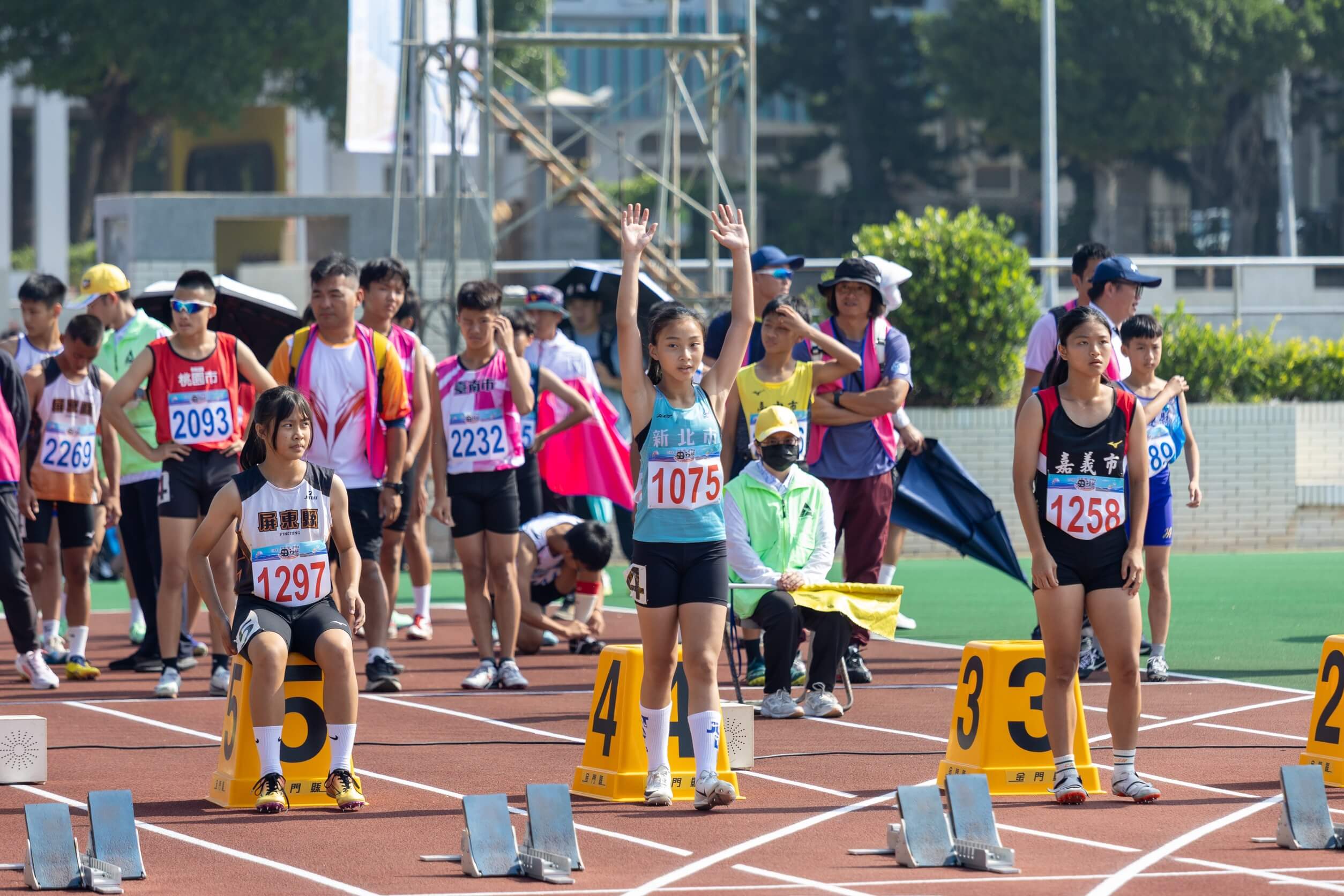全國小學田徑賽 歷史首度登錄金門  九位選手刷新大會紀錄