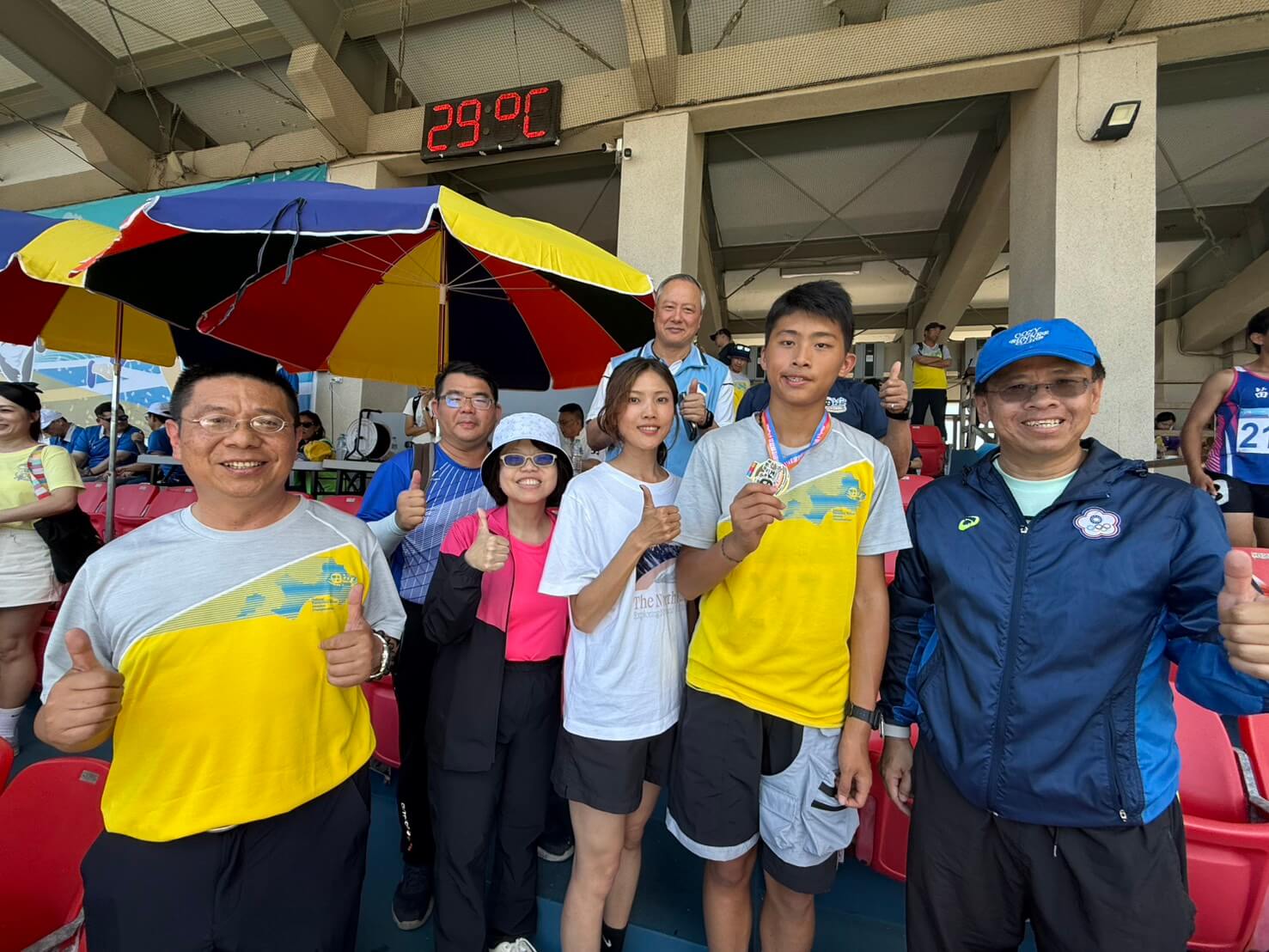 全國小學田徑賽 歷史首度登錄金門  九位選手刷新大會紀錄