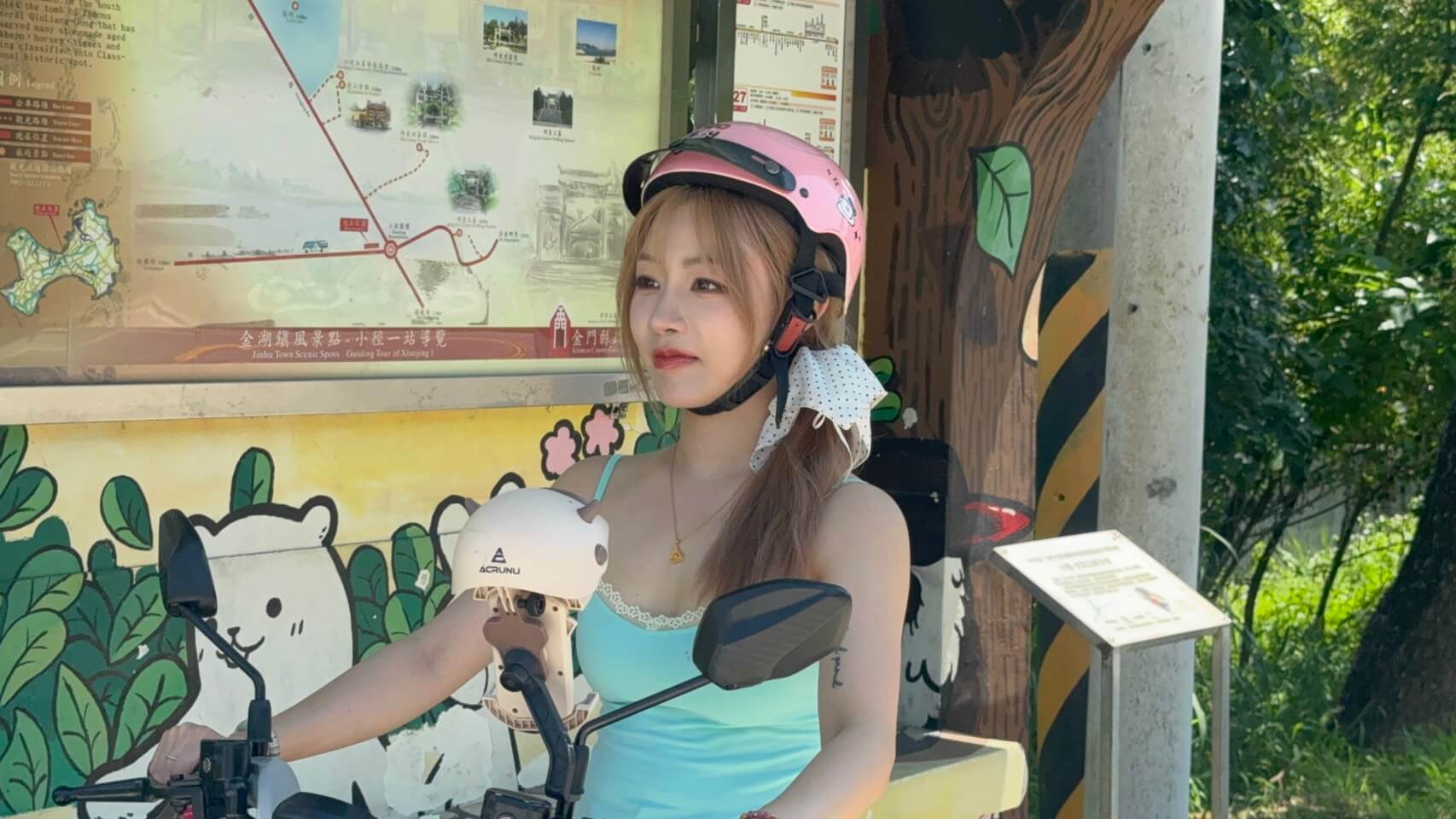 金門「小徑一」公車站爆紅!立體歐亞水獺萌翻遊客 成陸客網美打卡新地標 金門「小徑一」公車站爆紅!立體歐亞水獺萌翻遊客 成陸客網美打卡新地標