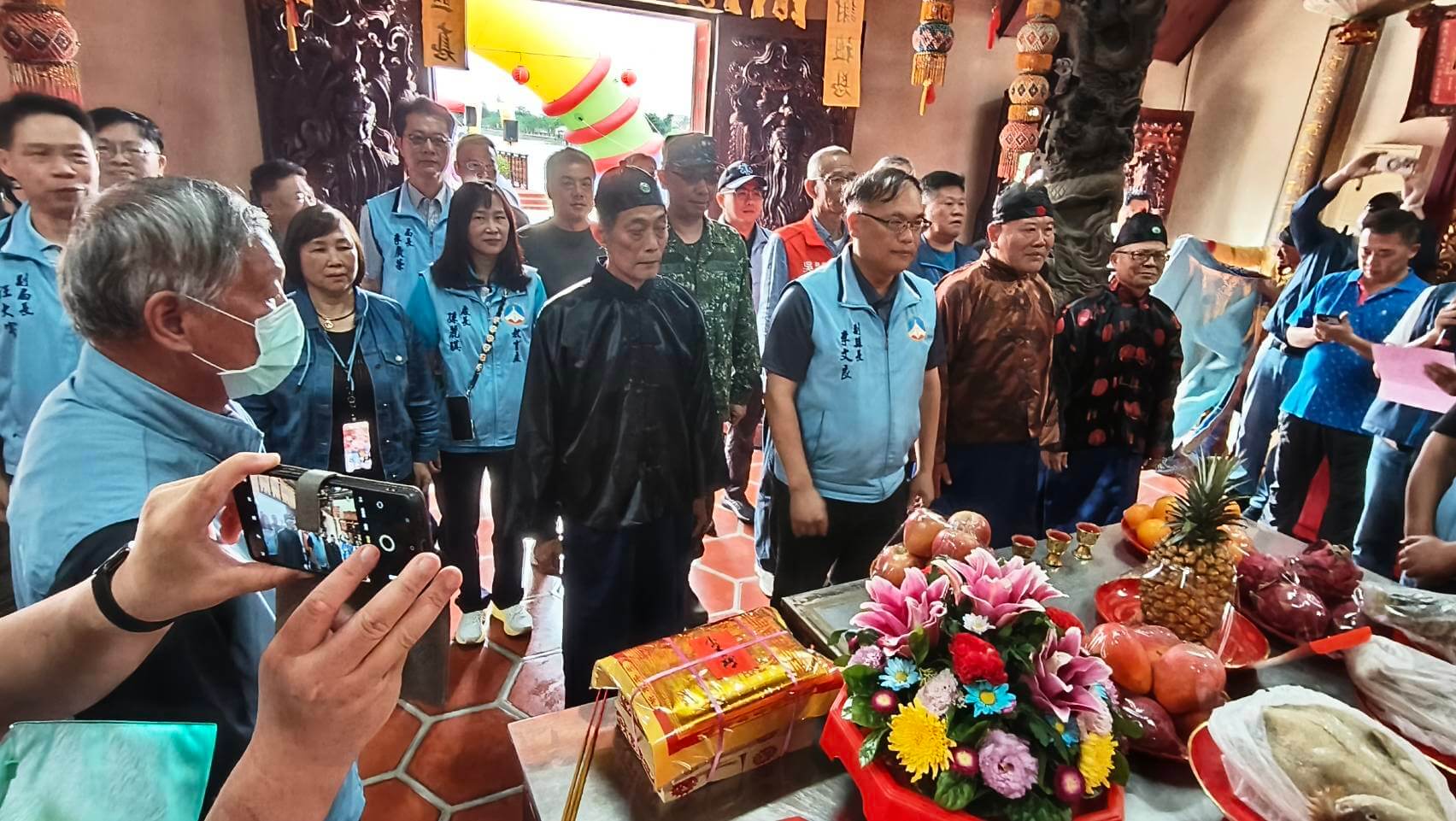 2025金門縣龍舟賽參賽隊伍達歷年之最，李文良副縣長為民祈福