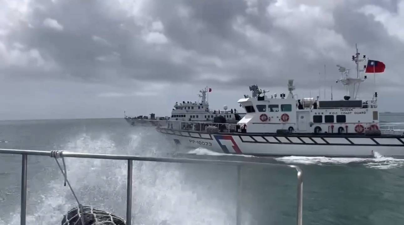 中國海警六月再擾金門海域 兩日三度闖入海巡全程對應