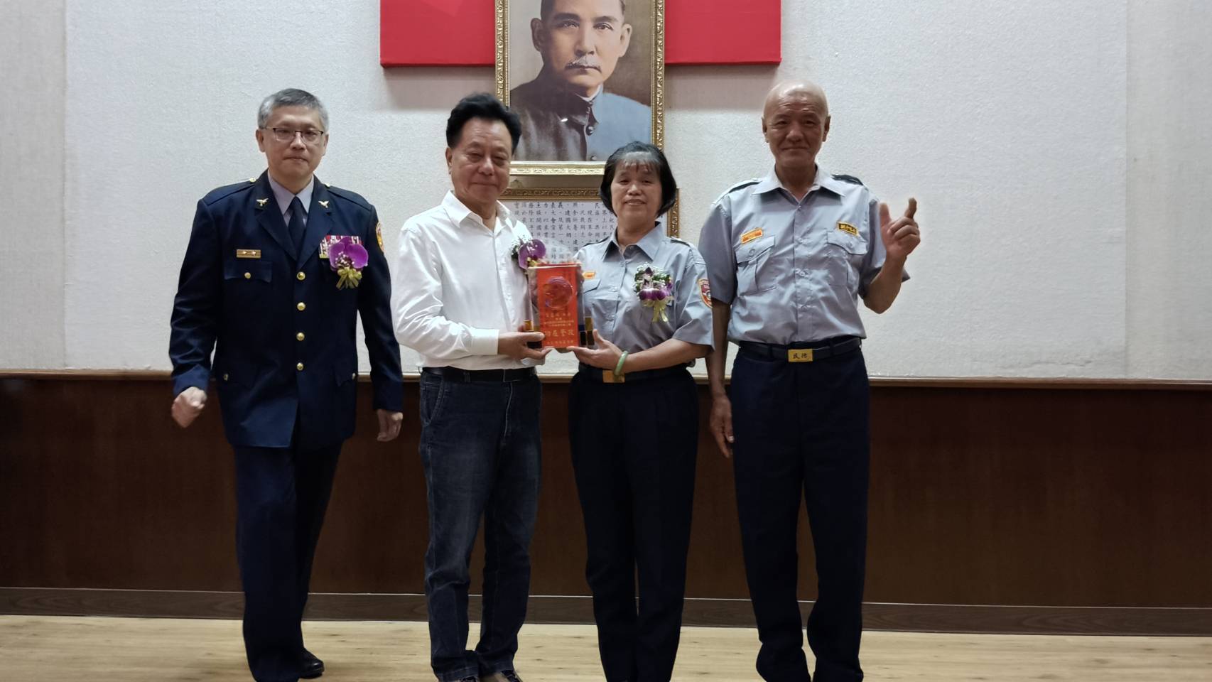 金門警察節舉辦慶祝大會   表揚37名優秀警察及義交人員.