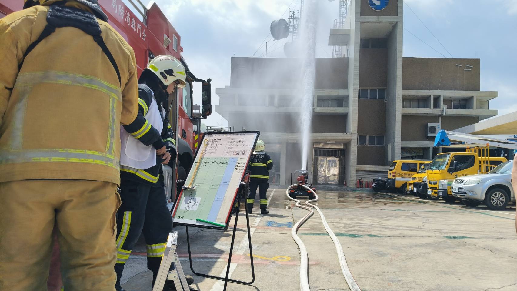 金門首次由動員、災防、戰綜三會承辦城鎮韌性民防動員演習