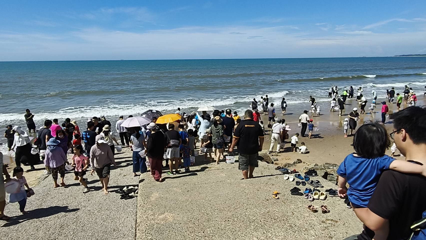 2025金湖花蛤季開跑 千人蛤苗放流暨成功花蛤裝置藝術啟用典禮