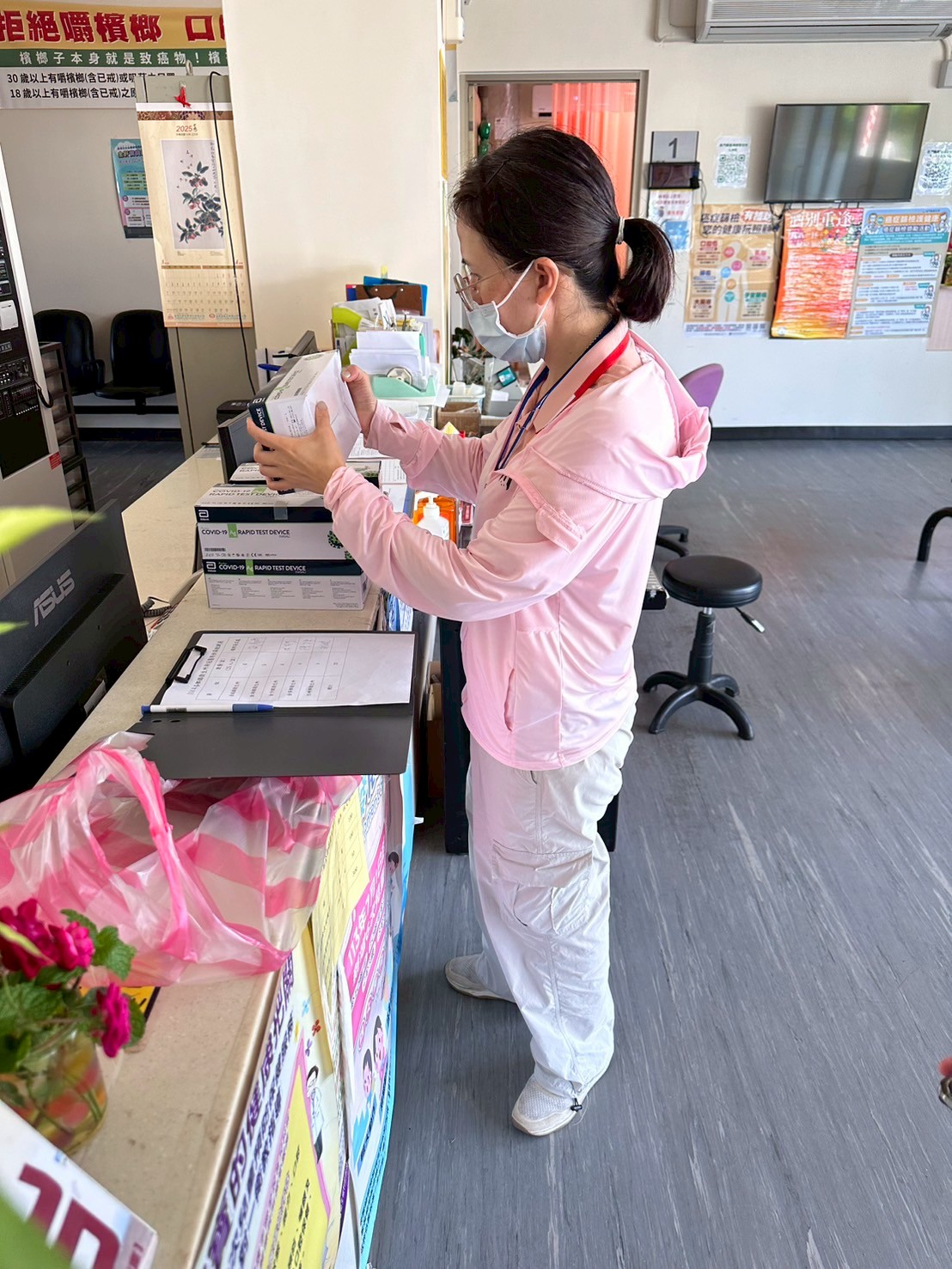 新冠疫情升溫金門今年兩例死亡 衛生局: 五鄉鎮衛生所備有快篩試劑