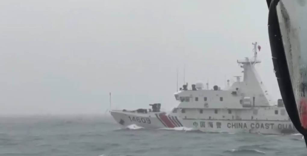 中國海警暗船侵擾不斷  繼昨日今再侵入金門海域