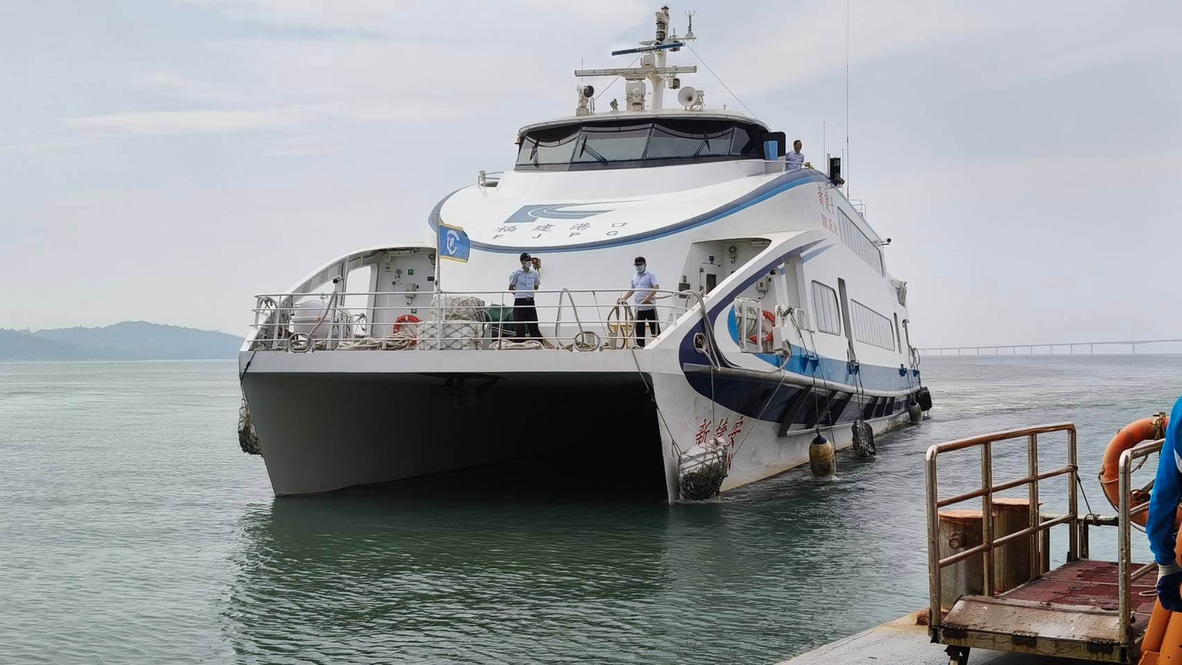 廈門海域海象不佳7月11日金門往返廈門五通航班自16:50全日停航