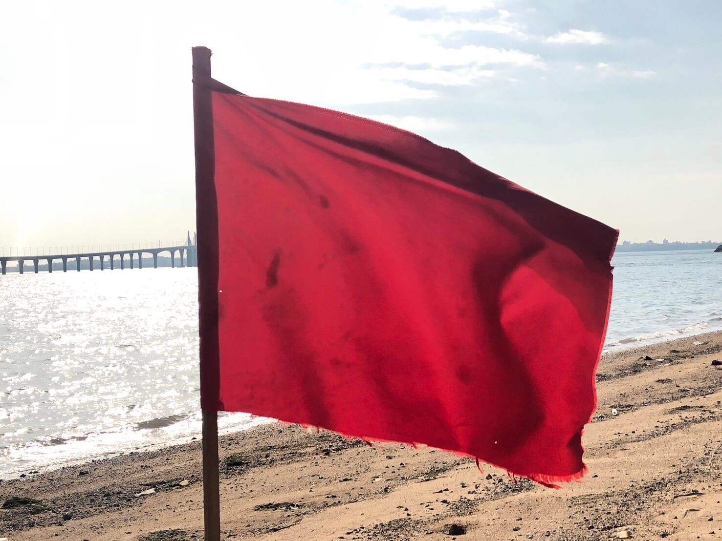  是紅旗不是五星旗  金門海巡澄清