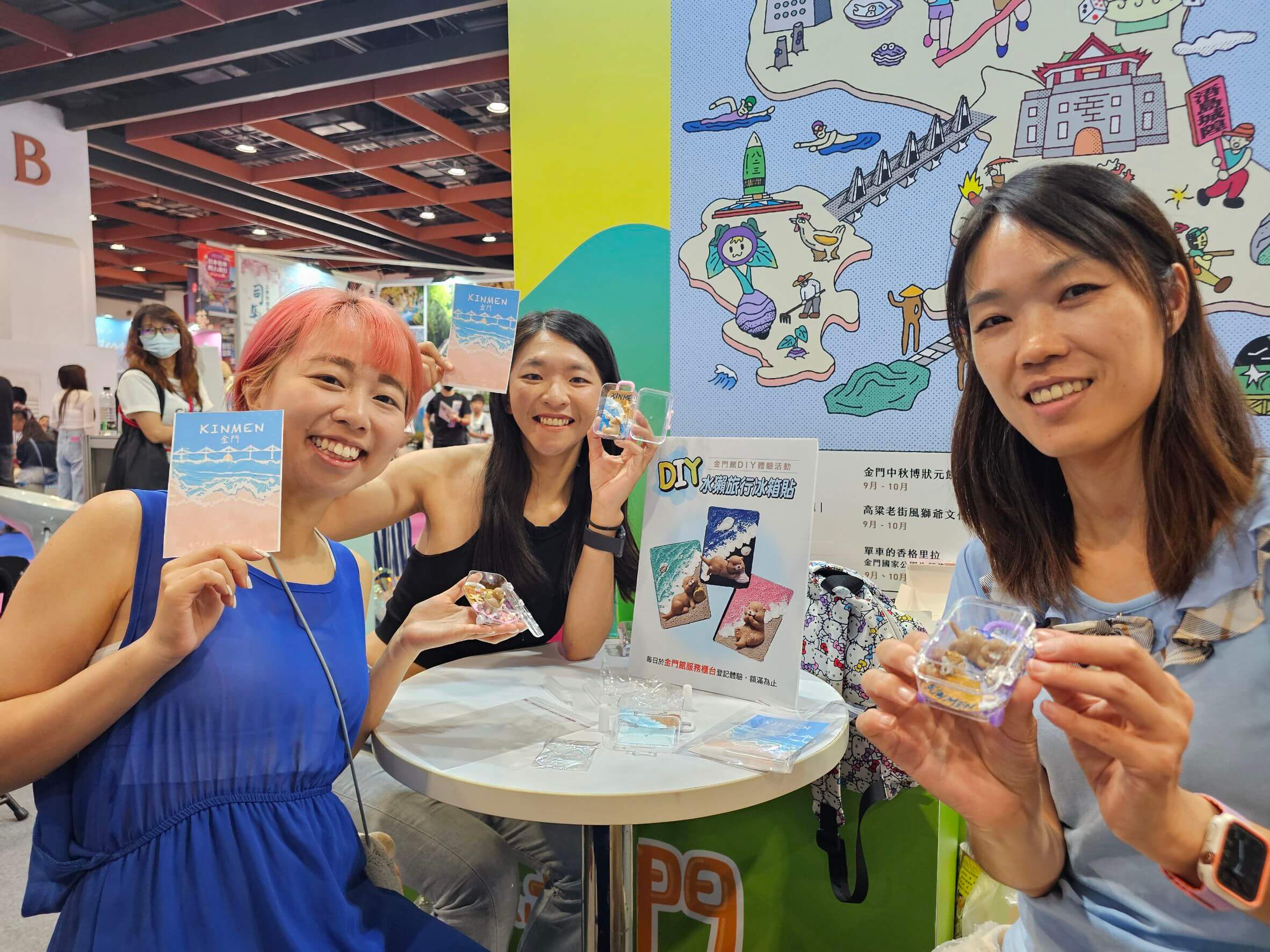台北國際夏季旅展「金門館」開幕 超值及豐富 吸引滿滿人潮
