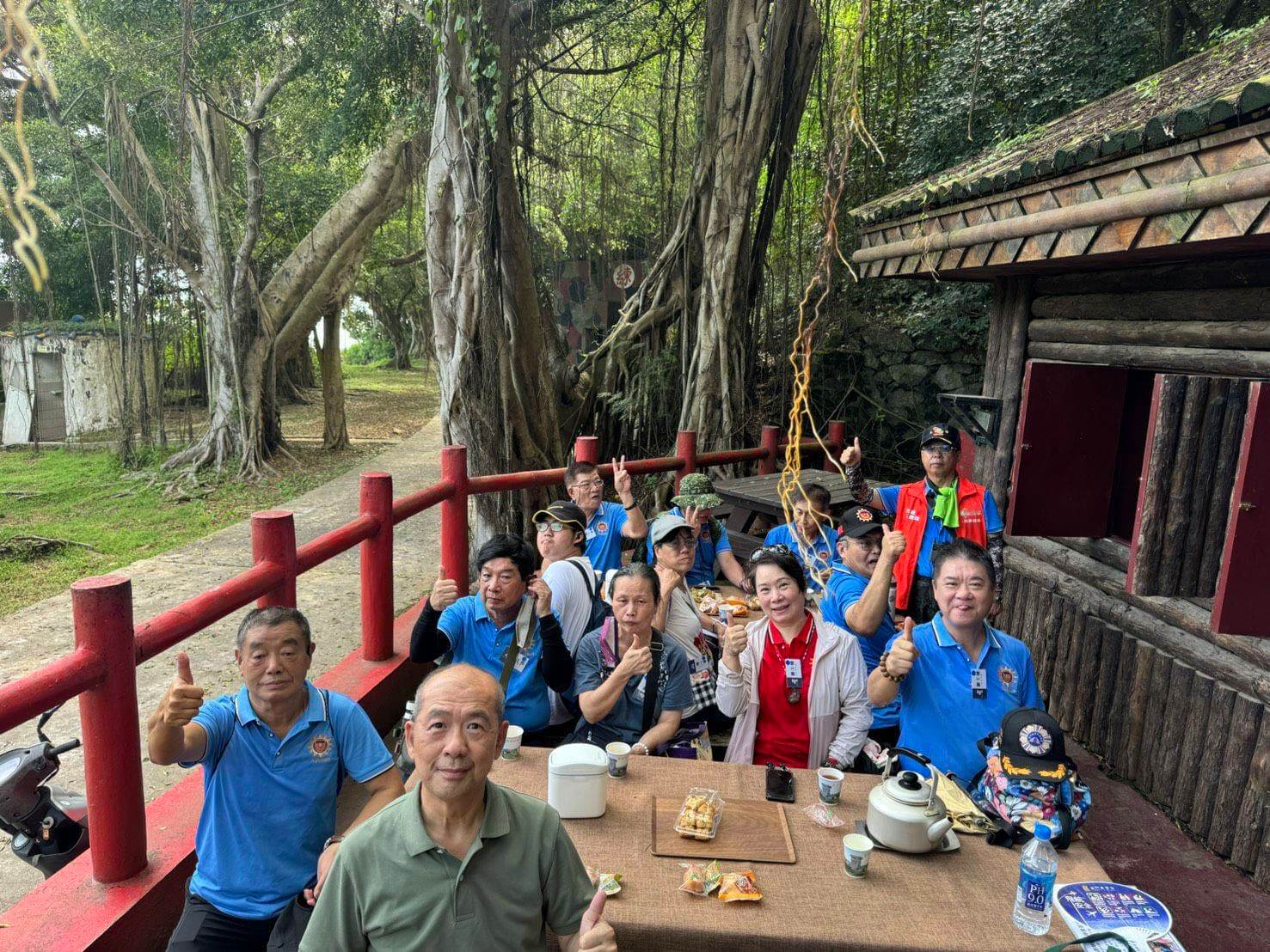 金門退役軍官協會登大二膽島 緬懷戰役英烈傳承歷史記憶​