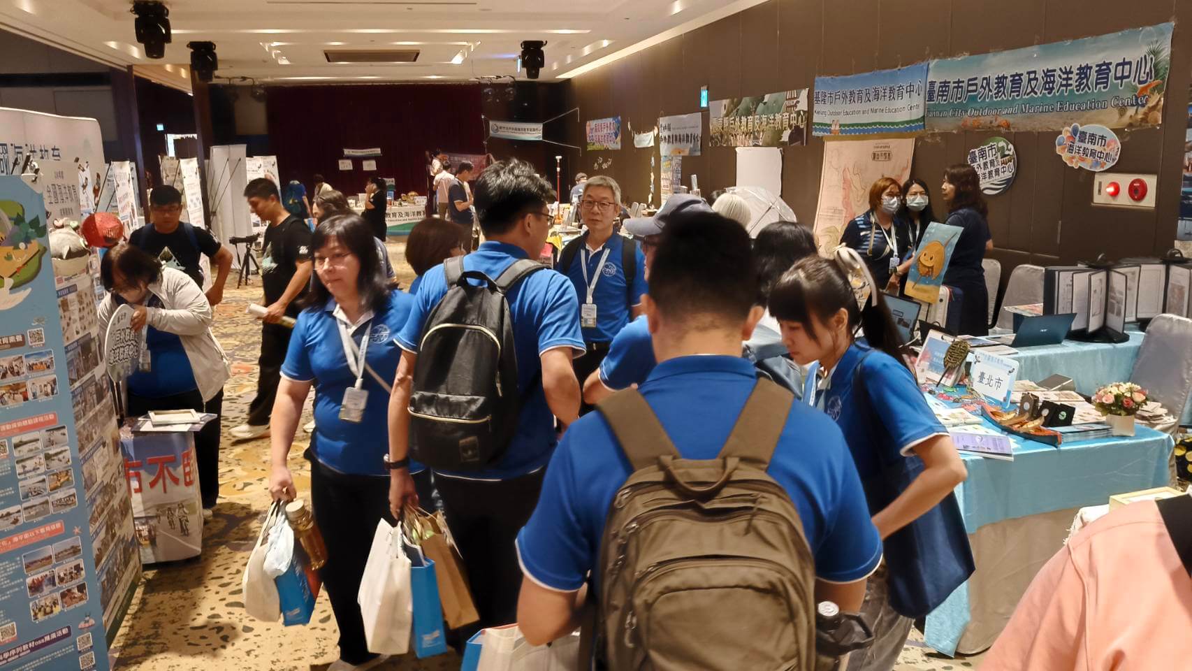 全國海洋教育成果觀摩會22縣市200名代表齊聚金門