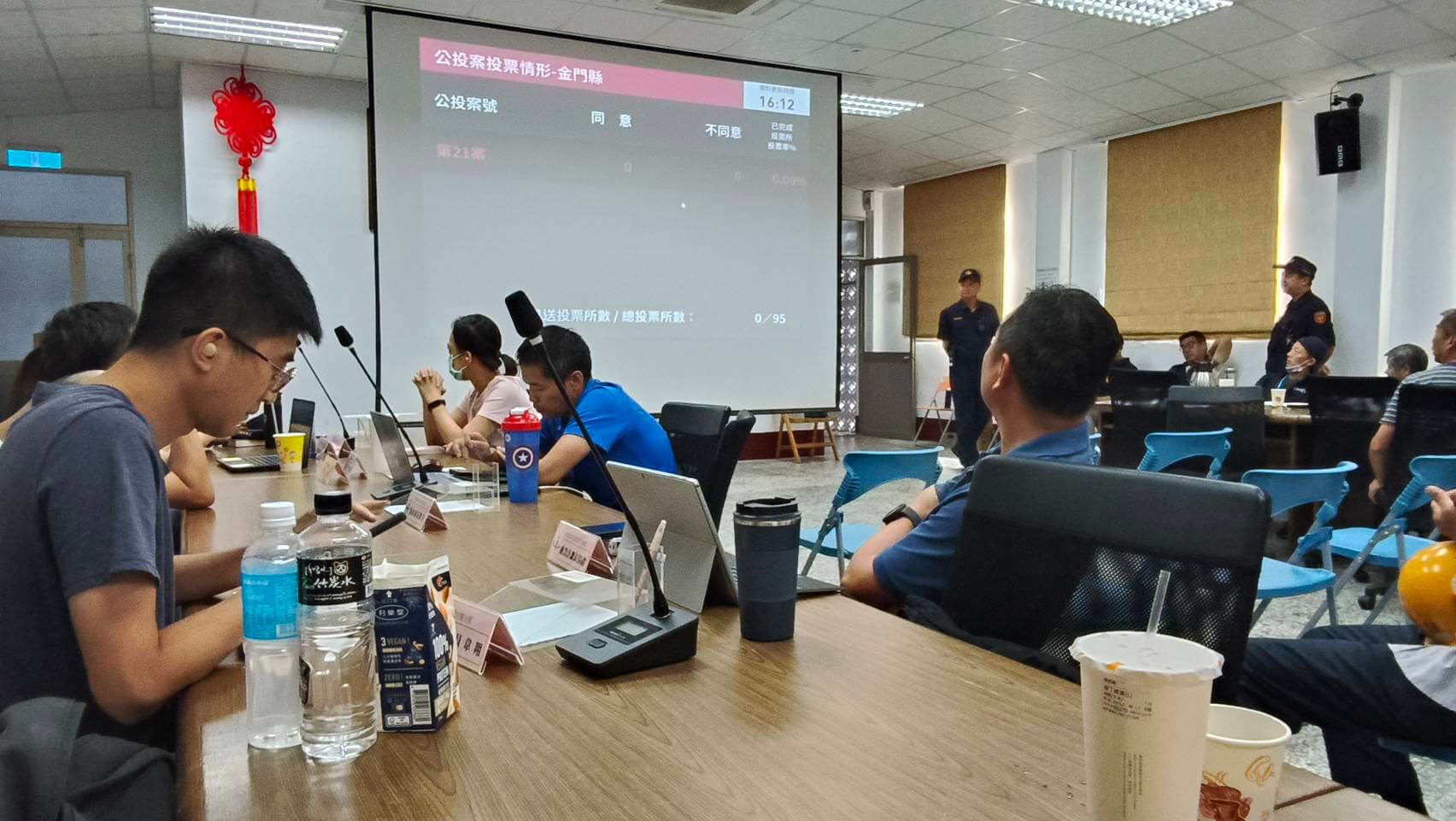 核三重啟公投案金門投票冷清 投票率僅12.38％