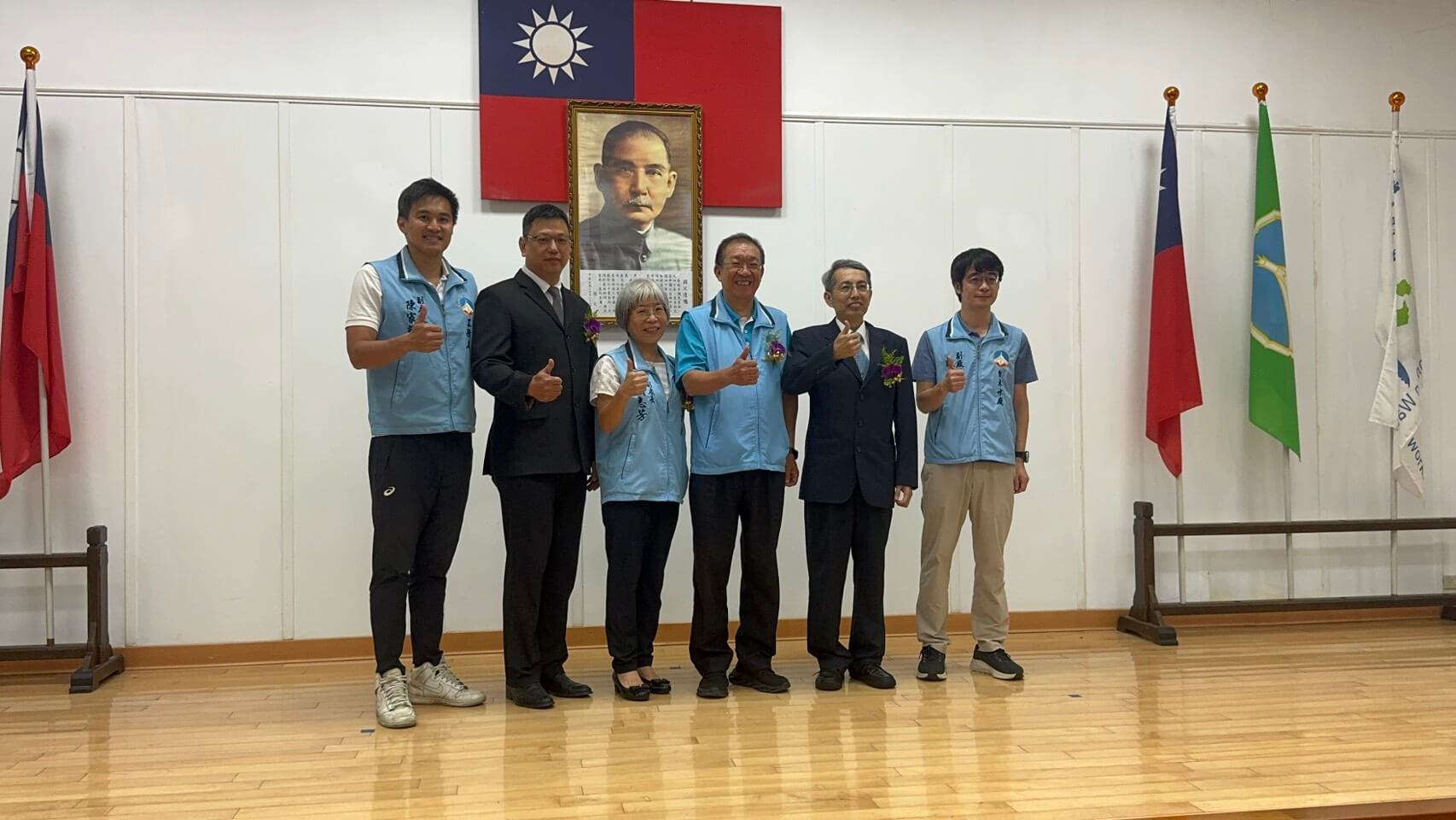 自來水廠廠長交接 秘書長張瑞心出席主持