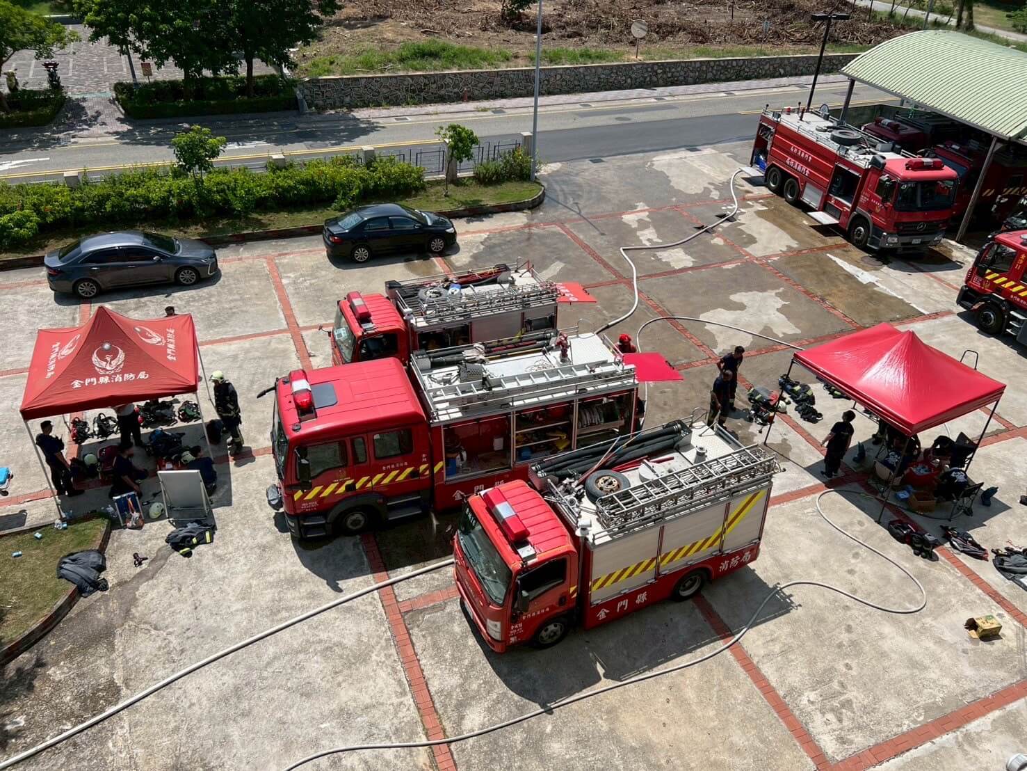 金門消防組訓創新變革　無腳本任務實戰化