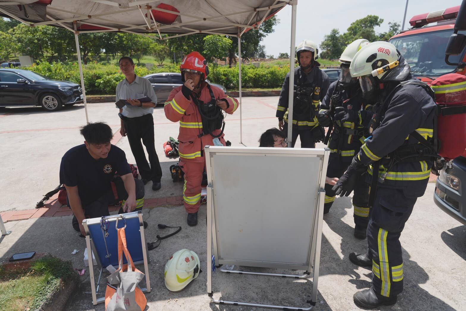 金門消防組訓創新變革　無腳本任務實戰化