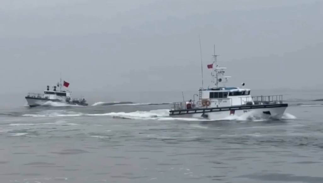 93閱兵前夕中國公務船增加  金門海巡勤務部署