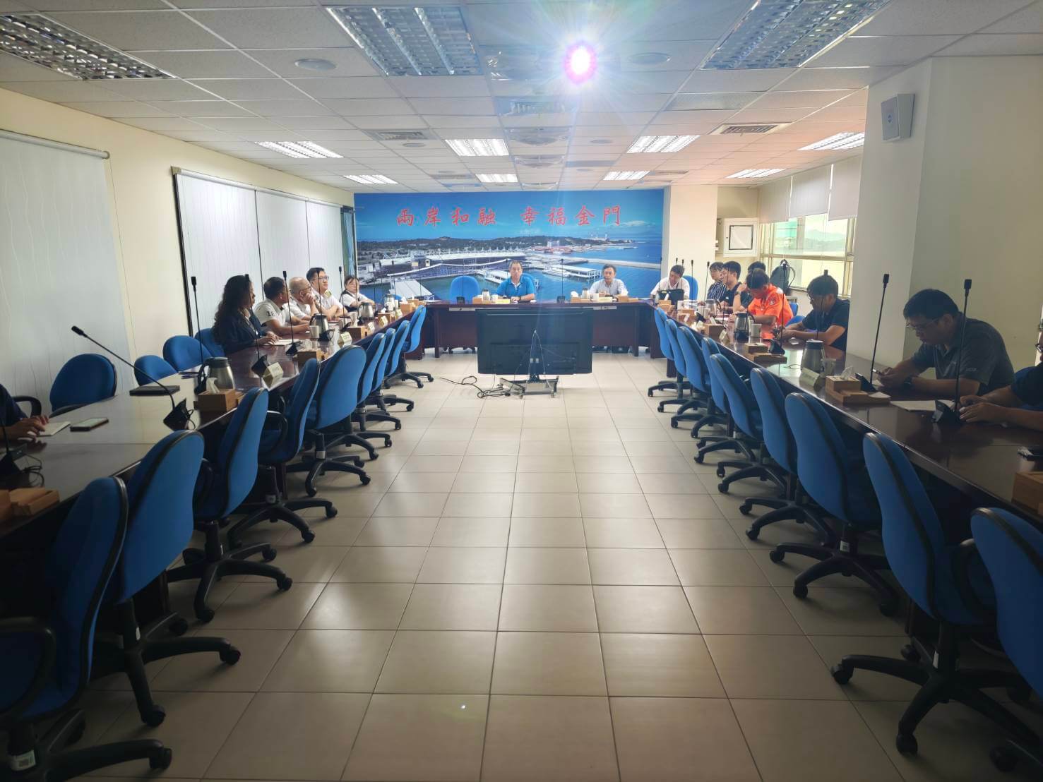 因應中秋、雙十連假及大陸10/1長假 小三通疏運台商及旅客整備座談